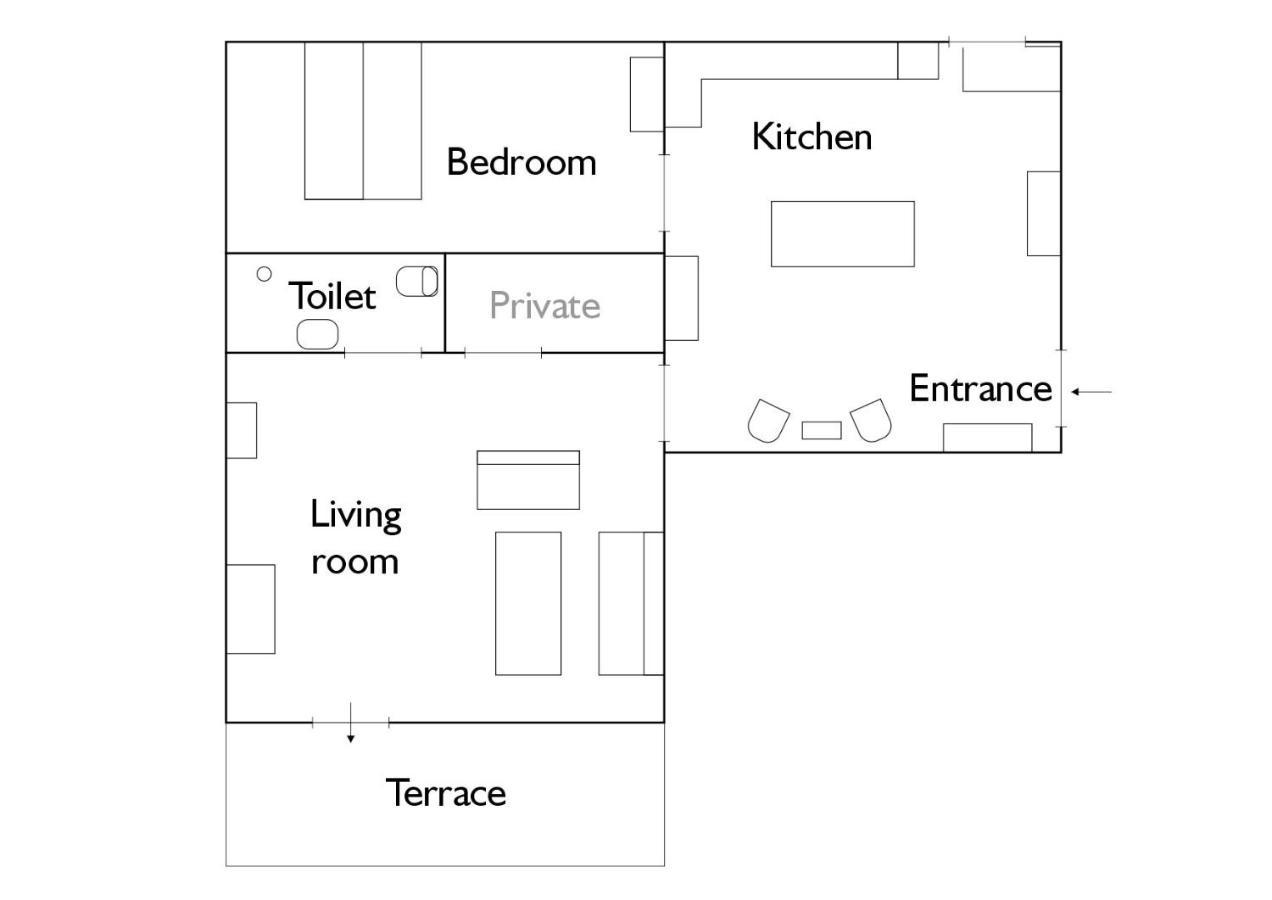 Knebel Rolso Retreat - The Apartment מראה חיצוני תמונה
